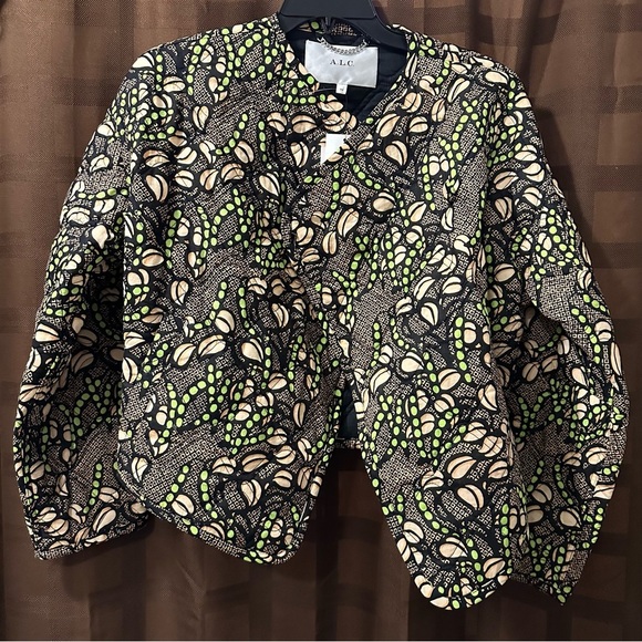 NWT A.L.C. Emory Jacket in Brown size XS reg $595 - Picture 12 of 12